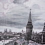 Картина на холсте "Старая Москва. Кремлевская набережная" 55 х 37 см, фотография 4. Интернет-магазин ЛАВКА ПОДАРКОВ